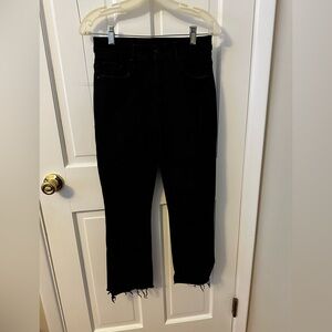 Women’s black skinny jeans by MOTHER. Size 28